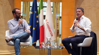 Matteo Renzi intervistato da Claudio Cerasa  05092024 a Roma [upl. by Frendel905]