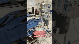 A day in the life cardiothoracic anesthesia  CRNA [upl. by Leslie635]