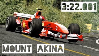 Fast Faster Ferrari F2004  Mount Akina Downhill in VR  Assetto Corsa Gameplay Oculus Rift [upl. by Eniffit565]