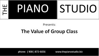 Value of Group Class with The Piano Studio [upl. by Menis339]