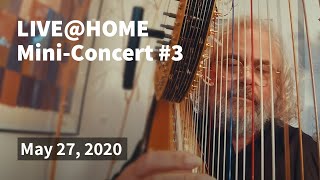 Andreas Vollenweider  LIVEHOME  MiniConcert 3 [upl. by Auj]