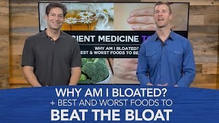 Why Am I Bloated  Best and Worst Foods to Beat the Bloat [upl. by Eustazio]