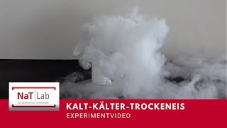 Warum heißt „Trockeneis“ Trockeneis – Experimente für den Fachunterricht Chemie [upl. by Niela467]