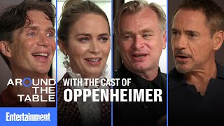 The Oppenheimer Cast Reveals How Christopher Nolan Gave Them Their Role  Around the Table [upl. by Letch969]