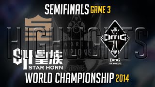 Royal Club vs OMG Game 3 Highlights semiFinal  LoL World Championship 2014 SHR vs OMG [upl. by Jd806]