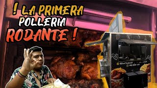 Probando la primera POLLERIA RODANTE DEL PERÚ 🍗 [upl. by Claudelle]