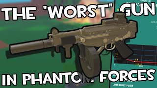 THE quotWORSTquot GUN IN PHANTOM FORCES opinion [upl. by Arquit891]