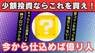 【草コインを買ってる場合じゃない！】今から仕込めば億り人！半減期でガチで100倍になる銘柄教えます！神プロジェクト⑧！【仮想通貨】 [upl. by Quitt]