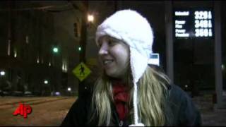 Raw Video Atlanta Wakes to Sheets of Ice [upl. by Cloe]