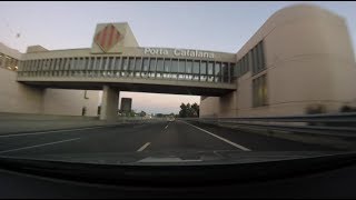 Roadtrip 2016 79  Spain AP7 French border to Vilafranca del Penedès [upl. by Notfol]