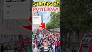 Streets of Rotterdam 🇬🇧 trending protest shorts [upl. by Brande]