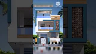 2 floor house design  new house tower design  front design elements for house  shorts 2024 [upl. by Manville723]