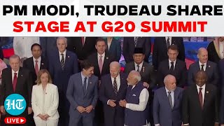 Rio De Janeiro LIVE  PM Modi Justin Trudeau Share Stage At G20 SUMMIT  US  Canada  India [upl. by Deland]