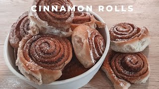 CINNAMON ROLLS 😋 [upl. by Nilyarg]