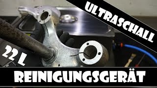 Ultraschall Reinigungsgerät  Teilereinigung im Ultraschallbad  Motorradteile reinigen [upl. by Ecinahs140]