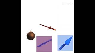 All classic roblox weapons [upl. by Daitzman325]