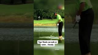 Tiger Woods Walking on Water [upl. by Atiluj]