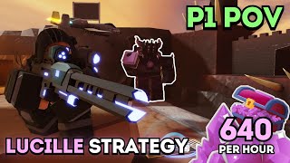 THE BEST HARDCORE STRATEGY  Lucille Hardcore Strategy Updated P1 POV [upl. by Yerxa852]