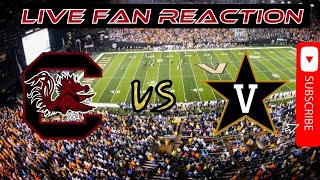 South Carolina vs Vanderbilt Live Fan Reaction [upl. by Atsyrc]