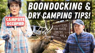 Boondocking amp Dry Camping Tips [upl. by Arnon]