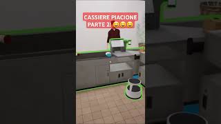 Cassiere piacione parte 2 😆😆😆 shopsimulatorsupermarket gameplaychannelita gameplayitalia [upl. by Zacarias]