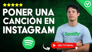 ¿Cómo poner una CANCIÓN de SPOTIFY en INSTAGRAM  🎶 Disfruta de Spotify en Instagram 🎶 [upl. by Aym]