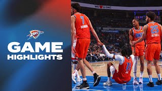 OKC Thunder vs Houston Rockets  Game Highlights  November 8 2024 [upl. by Arinaj]