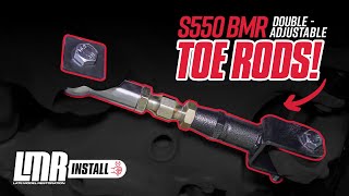 20152023 Mustang BMR Double Adjustable Toe Rods  Review amp Install [upl. by Stulin474]