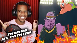 Thanos vs Patrick  Cartoon Beatbox Battle REACTION from Verbalase [upl. by Nnylarat532]