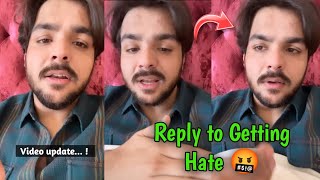 Ashish Chanchalani Reply to Not Uploading Videos and Getting Hate 🤬 [upl. by Aciraj]