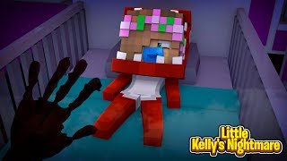 TRAPPED IN BABY KELLYS NIGHTMARE wLittle Carly and Little Kelly Minecraft Roleplay [upl. by Nailluj]