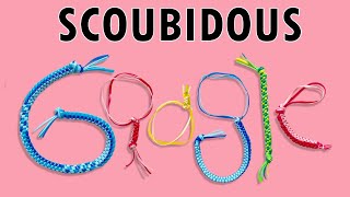 Scoubidous  Google Doodle Celebrating scoubidous French threadknotting craft [upl. by Neoma]