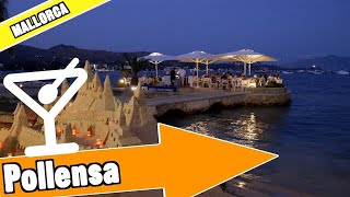 Puerto Pollensa Majorca Spain Evening and nightlife [upl. by Enelrak]