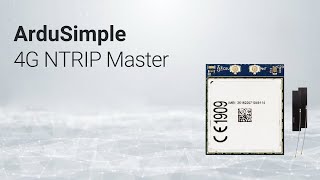 4G NTRIP Master from ArduSimple Receive and transmit data via 4G 3G 2G [upl. by Grory]