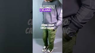 Review produk shopee affiliate tiktok affiliate Celana cargo panjang cargo pant Racun shopee [upl. by Florenza885]