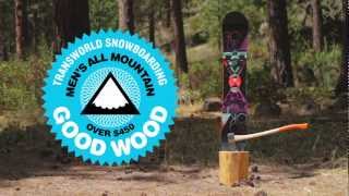 20122013 Good Wood Nitro Rook Snowboard [upl. by Annmarie]