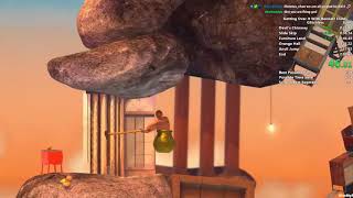 Getting Over It Speedrun in 156 [upl. by Lamb742]