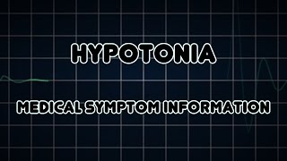 Hypotonia Medical Symptom [upl. by Johansen]