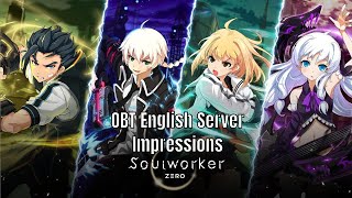 SoulWorker ZeroOBTEnglish Server ImpressionsShould You Play It [upl. by Aerehs]