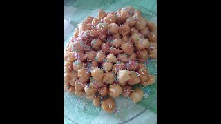 Pignolata Pignolata old sicilian sweet recipe [upl. by Eilloh178]