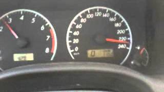 toyota corolla 2010 top speed [upl. by Boote410]