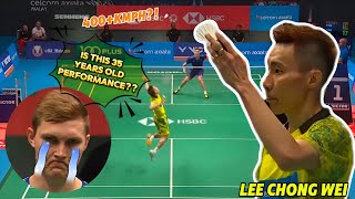 35 Years Old Lee Chong Wei Beats Current No1  Viktor Axelsen Before Retired In Malaysia Open [upl. by Lleder874]