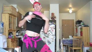 Daily Dancer turns quotwomanizer quot playing Just Dance for Wii [upl. by Trenna623]