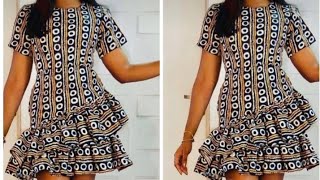 How to make a Fitted Dress complete VIDEO [upl. by Alrahs]