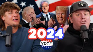 Theo Von and Tim Dillon Sound Off on the 2024 Election [upl. by Gudren11]