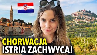 CHORWACJA Istria piękne miasteczka i top miejsca  co zwiedzać Rovinj Pula  atrakcje  Vlog [upl. by Namzzaj]