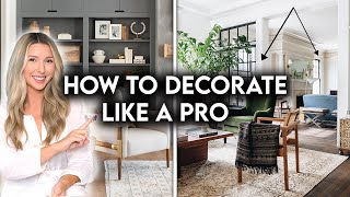 10 INTERIOR DESIGN STYLING SECRETS YOU SHOULD KNOW  DESIGN HACKS [upl. by Bury391]