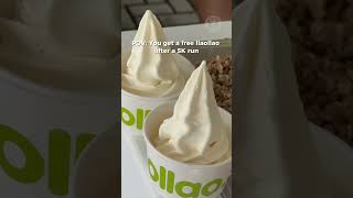 Free llaollao after 5K run at llaollao Run Club Challenge [upl. by Nomolos]