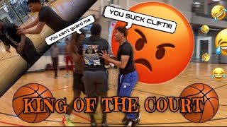 Playing King of The Court at The University of Alabama 👑🏀 GETS HEATED 🤬 basketball crew [upl. by Iarahs]