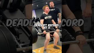 Meet Eddie Halls Son Who Just Shattered A Deadlift Record At 11 [upl. by Fishback]